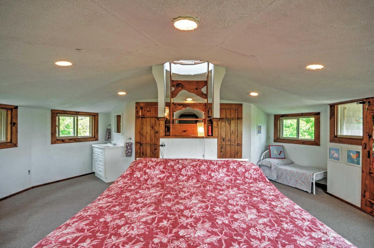 הוילה Prospect Harbor Dragonwood Castle On Waterfront With Stunning View מראה חיצוני תמונה